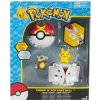 Pokémon SADA 2 X POKEBALL + bojová figúrka 5 cm PIKACHU a CUBONE