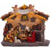 Strend Pro Dekorácia MagicHome Vianoce, Betlehem, 21 LED teplá biela, 3xAA, interiér, 36x15x29 cm