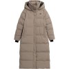 4F vatovaná bunda 4FAW23TDJAF237 hnedá Regular Fit