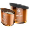 SENZE Eroticko-relaxačná masážna sviečka - klinček, pomaranč, levanduľa 50 ml