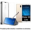 Otváracie Púzdro Luxria Clear View pre Huawei - Strieborné pre Huawei: Mate 10 Lite