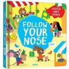 Follow Your Nose, Fruit (A Scratch-and-Sniff Book) - Martinez, Emma