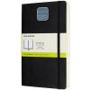 Zápisník MOLESKINE L expanded, měkké desky, čistý, černý (QP618EXP)