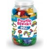 Stavebnice puzzle kostky plast 90ks v dóze 15x25cm 12m+ Wader (89041980)