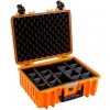 B-W Outdoor Case Type 5000 orangemit Facheinteilung