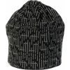 Finmark Zimná čiapka pletená čierna