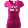Je mi 60 pivo - Dámske tričko Pure - XL ( Fuchsiová )