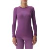 UYN VISYON UW Dámske funkčné tričko SHIRT LONG vínová