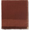 Posteľná prikrývka Weaver 120 x 170 cm červenohnedá
