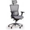 Kancelárska stolička LEXI, sivá
