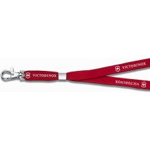 Snúrka na krk Victorinox 4.1879 s karabínou 12cm červená