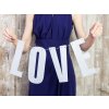 BANNER Love strieborný