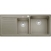 Blanco Naya 8 Silgranitový drez, 116x50 cm, tartufo 525785