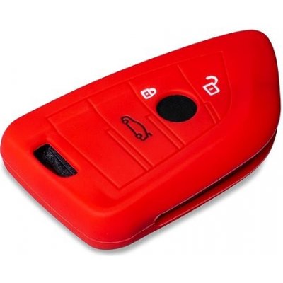 Kľúčenka Escape6 ochranné silikónové puzdro na kľúč pre BMW XGF červená