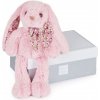 Doudou Histoire d´Ours Plyšová hračka růžový králíček 25 cm