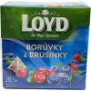 LOYD čaj Čučoriedky a brusinky 20 x 2 g