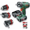 Akumulátorový príklep. vŕtací skrutkovač Bosch AdvancedImpact 18 QuickSnap 0.603.9A3.401-2 aku