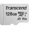 Karta TRANSCEND MicroSDXC 128GB 300S, UHS-I U3 V30 + adaptér TS128GUSD300S-A