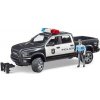Bruder 02505 Policajné auto RAM 2500 s policajtom