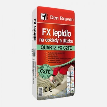 Den Braven Fx Quartz FX C2TE lepidlo na obklady a dlažby 7kg sivé