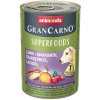 Animonda GranCarno Superfoods Jahňacie + amarant, brusnice a lososový olej 400g