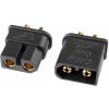 Corally TC PRO konektor 3.5mm pozlacený s přepol. ocharanou samec+samice 1 pár