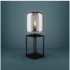 Eglo | Eglo 39988 - Stolná lampa BULCIAGO 1xE27/40W/230V dymová | EG39988