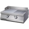 Grilovací deska Heavy Duty - poloviční drážkovaná - dvojitá - hloubka 70 cm - elektrická | Maxima, 9395053