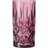 Pohár na long drink nápoje NOBLESSE COLORS 395 ml, sada 2 kusov, fialový, Nachtmann