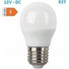SMD LED žiarovka matná Special Voltage Ball P45 5 W 12 V-DC E27 4 000 K 450 Lm 180° G45527NW12DC