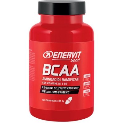 Enervit BCAA aminokyseliny (120tabliet) Aminokyseliny v tabletách