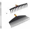 Fiskars Set QUIKFIT hrábě 1000643 a 1000642 + násada 1000661