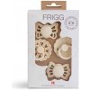 ŠTVORBALENIE CUMLÍKOV FRIGG BABY´S FIRST- FLORAL HEART, CREAM