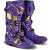 Boty TECH 10 limitovaná edice CHAMP, ALPINESTARS (fialová/zlatá, vel. 47)