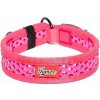 Tamer obojek Softy růžový - šířka 3,8 cm, obvod krku 35-41 cm