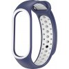 Eternico Sporty na Xiaomi Mi band 5/6/7 aqua blue and white APW-XMI7SP-ABW