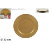 MAKRO - Podložka pod tanier 33cm zlatá