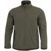 Pentagon ELITE softshellová vetrovka - RAL7013 (Zelená ľahká softshellová vetrovka od Pentagonu na chladnejšie dni)
