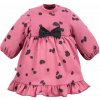 Eevi Detské šaty Dogs&Spots jahodové
