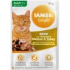 Kapsička IAMS Delights Adult kura a morčacie v omáčke 85g