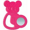 Chicco Hryzátko Koala s krúžkom s nehrdzavejúcej ocele, od 4m+, ružová