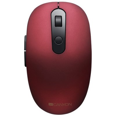 Canyon MW-9 Bluetooth / Wireless červená CNS-CMSW09R - Wireless/Bluetooth optická myš