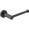 Sapho X-ROUND BLACK držiak toaletného papiera, čierna mat XR723B