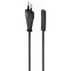 GEMBIRD Kabel síťový 1,8m VDE 220/230V napájecí notebook 2 pin