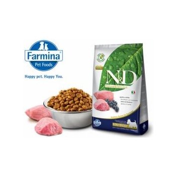 N&D Grain Free Dog Adult Mini Lamb & Blueberry 2,5 kg