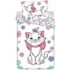 Jerry Fabrics obliečky Marie Cat Floral, 140 × 200, 70 × 90 cm