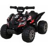 Detská elektrická štvorkolka The Fastest s motorom 25 W – čierna