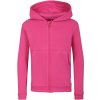 Detská mikina Alpine Pro Miako Fuchsia Detská veľkosť: 116-122 / Farba: ružová