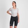 Sportful letné cyklistické nohavice Classic dámske čierne/červené XS