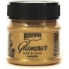 Metalická akrylová farba PENTART GLAMOUR 50ml zlatá